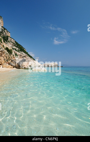 La Sardaigne. L'Italie. Cala Goloritzè, Golfo di Orosei. Banque D'Images