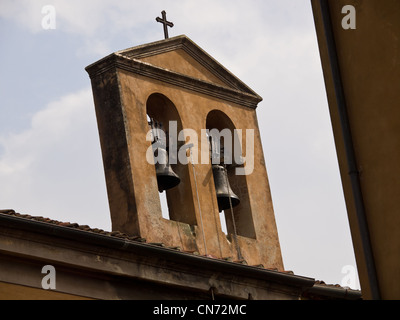 Cloches sur l'église dans la florence Banque D'Images