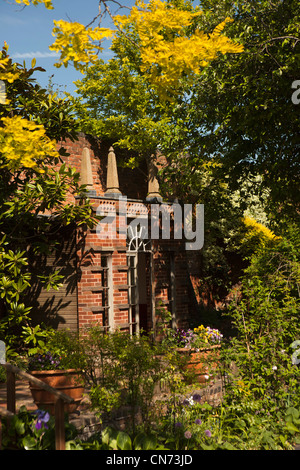 Royaume-uni, Angleterre, Worcestershire, Worcester, Smite Lane, The Greyfriars, Tudor merchant's house garden Banque D'Images