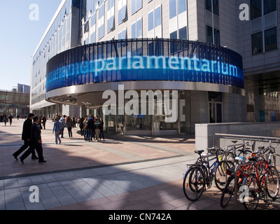 Syndicat d'initiative de l'UE Parlamentarium Bruxelles Banque D'Images