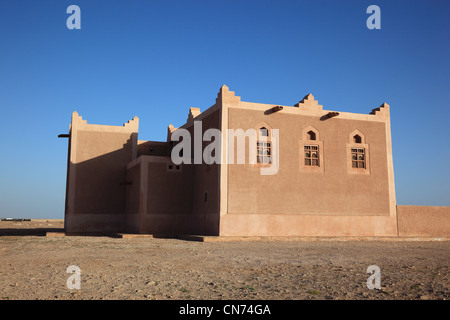 Fort Kuot Hmrat Taqah, Nahe, südlicher Oman Banque D'Images