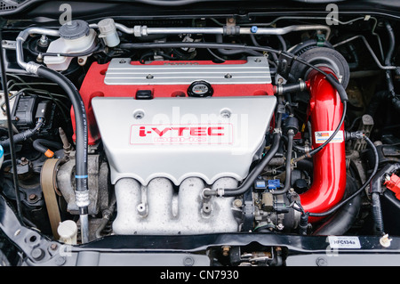 Moteur i-VTEC de Honda Banque D'Images