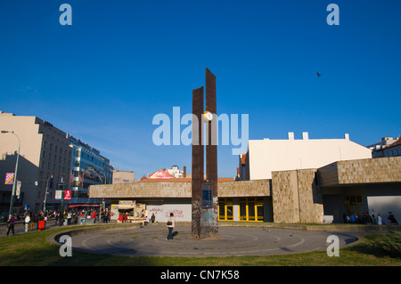 Florenc square district Karlin Prague République Tchèque Europe Banque D'Images