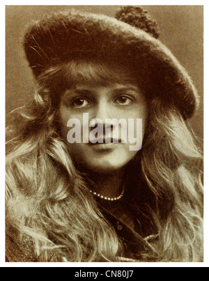 Bonnie Scotland Scottish girl Banque D'Images