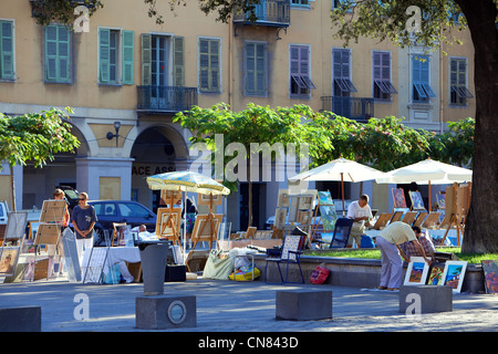 France, Alpes Maritimes, Nice, Place Garibaldi Banque D'Images