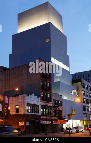 United States, New York, Manhattan, Lower East Side, New Museum of Contemporary Art, 235 Bowery Street Banque D'Images