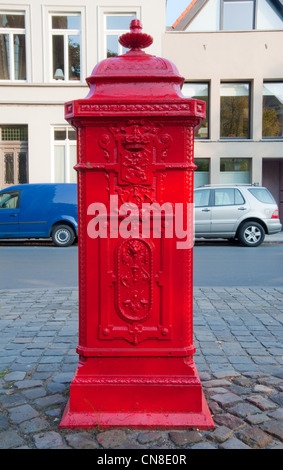 Boîte de Bruges Belgique Banque D'Images