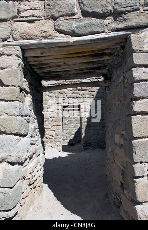 Aztec Ruins National Monument, Aztec, Nouveau Mexique. Banque D'Images