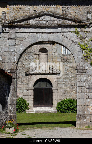 France, Haute Vienne, Monts de Blond, Mortemart, étiqueté Les Plus Beaux Villages de France (Les Plus Beaux Villages de Banque D'Images