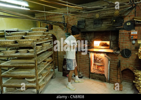 France, Corrèze, Saint Robert, étiqueté Les Plus Beaux Villages de France (Les Plus Beaux Villages de France), le Fournil Banque D'Images