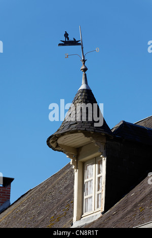 France, Limousin, vallée de l'Auvezere, Segur le Chateau, étiqueté Les Plus Beaux Villages de France (Les Plus Beaux Villages de Banque D'Images