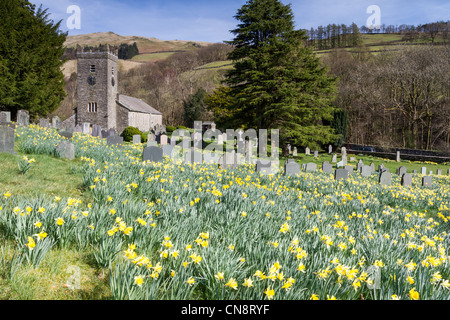 L'Église de Jésus, le Lake District Troutbeck Banque D'Images