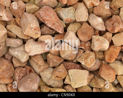 Beach rocks regroupés et tourné vers le haut fermer Banque D'Images