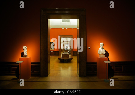 La Hongrie, Budapest, inscrite au Patrimoine Mondial de l'UNESCO, Hosok tere (Place) Retrouvez, Musée des beaux-arts Banque D'Images