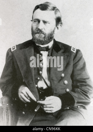 Ulysses S. Grant, le 18e président des États-Unis Banque D'Images