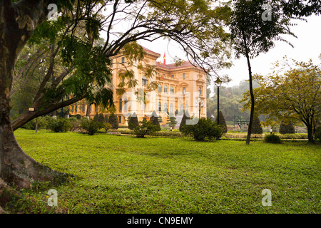 Palais présidentiel, ancien gouverneur général de l'indochine Palace, Hanoi, Vietnam Banque D'Images