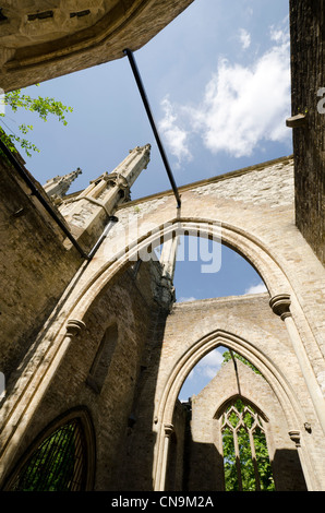 Dans la chapelle anglicane Nunhead cemetery - Londres, Angleterre Banque D'Images