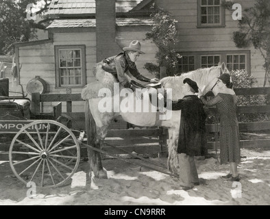 Photo du film classique de l'Ouest Banque D'Images