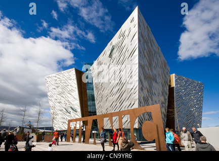 Titanic Belfast, Signature Building , Quartier , Titanic Banque D'Images