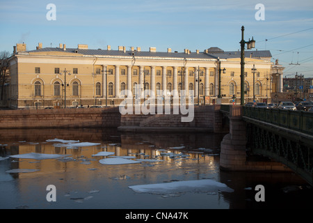 Musée zoologique de l'Institut zoologique de l'Académie russe des sciences, de l'OGE Universitetskaya/, Saint-Pétersbourg, Russie. Banque D'Images