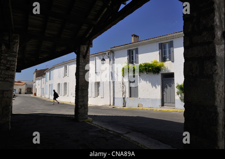 France, Charente Maritime, Saintonge, Mornac sur Seudre, étiqueté Les Plus Beaux Villages de France (la plus belle Banque D'Images