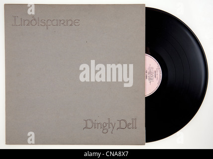 Couverture de l'album vinyle Dingly Dell par Lindisfarne, 1972 parution sur charisme Records Banque D'Images