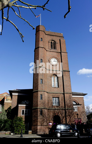 Chelsea Old Church, situé au bas de Old Church Street près de Cheyne Walk. Banque D'Images