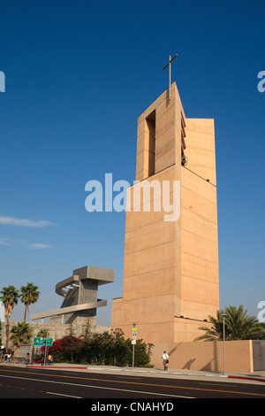 United States, California, Los Angeles, Downtown, Bunker Hill, cathédrale de Notre Dame des Anges par l'architecte Rafael Moneo Banque D'Images