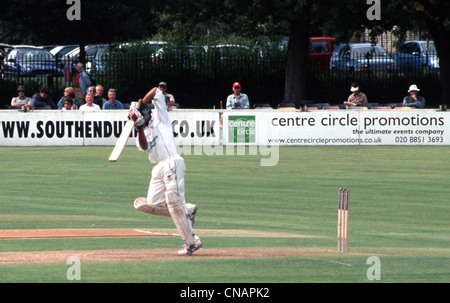 Le Cricket à Colchester Banque D'Images