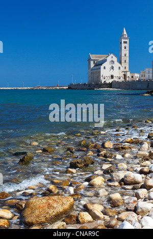 Italie, Pouilles, Trani, cathédrale de San Nicola Pellegrino Banque D'Images