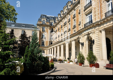 France, Vosges, Vittel spa and health Resort, Grand Hôtel administré par Club Mediterranee Banque D'Images