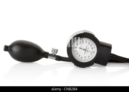 La pression artérielle, sphygmomanomètre instrument médical Banque D'Images