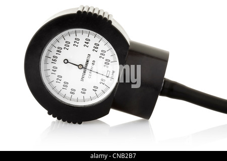 La pression artérielle, sphygmomanomètre instrument médical Banque D'Images