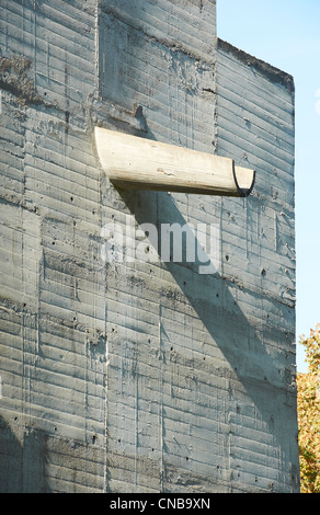 France, Rhône, Eveux sur Abresle, Sainte Marie de la Tourette couvent construit par Le Corbusier en 1953 Banque D'Images