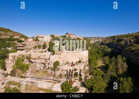 La France, l'Hérault, Le Pays Cathare, Minerve, étiqueté Les Plus Beaux Villages de France (Les Plus Beaux Villages de France) Banque D'Images