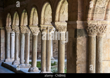 La France, l'Ariège, Saint Lizier, étiqueté Les Plus Beaux Villages de France (Les Plus Beaux Villages de France), s'arrêter sur la Banque D'Images