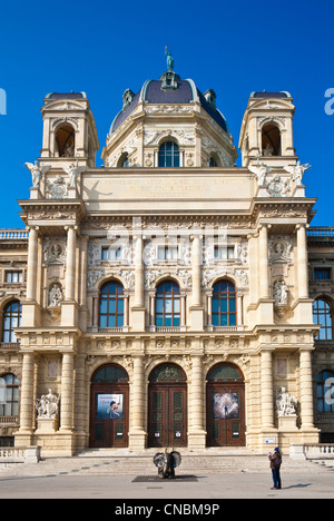 L'Autriche, Vienne, Maria-Theresien-Platz, Musée d'Histoire Naturelle (Naturhistorisches Museum) pour l'histoire naturelle des Habsbourg Banque D'Images