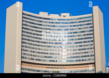 L'Autriche, Vienne, Donau, Centre international de Vienne, l'Office des Nations Unies à Vienne (ONUV), depuis 1980, l'un des quatre Banque D'Images