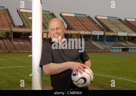 La star du football polonais Grzegorz Lato Banque D'Images
