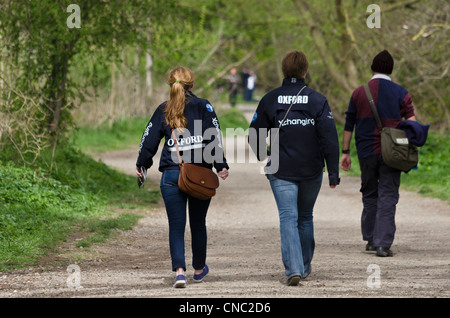 Le 158e Xchanging Oxford & Cambridge Boat Race Universités Banque D'Images