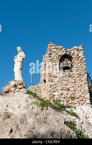 Statue du Christ Église de l'Immaculée Conception Mijas Costa del Sol Espagne Banque D'Images