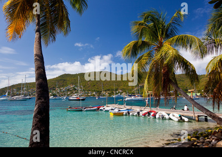 Port Elizabeth, l'île de Bequia Banque D'Images