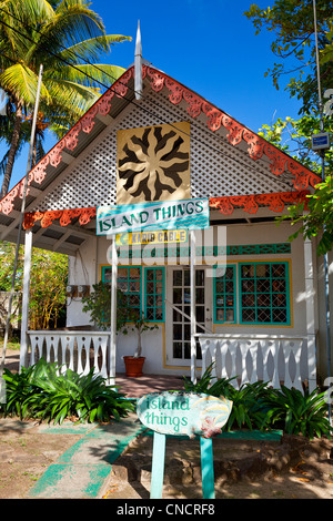 Port Elizabeth, l'île de Bequia Banque D'Images