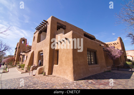 Museum of Indian Arts and Culture à Santa Fe, Nouveau Mexique. Banque D'Images