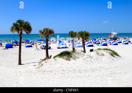 Clearwater Beach Resort, et le centre-ouest de la côte du golfe du Mexique, la Floride, USA Banque D'Images