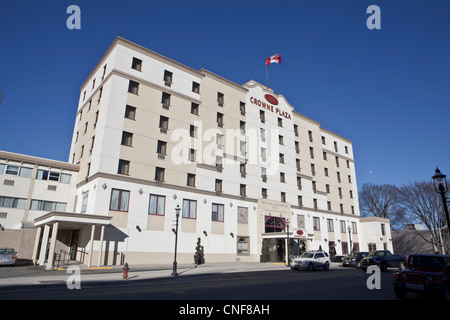 Crowne Plaza Hotel est photographié à Fredericton, Nouveau-Brunswick Banque D'Images