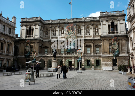 Burlington House Piccadilly Londres Uk 2012 Banque D'Images