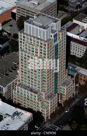Photographie aérienne US Bank Plaza, Sacramento, Californie Banque D'Images