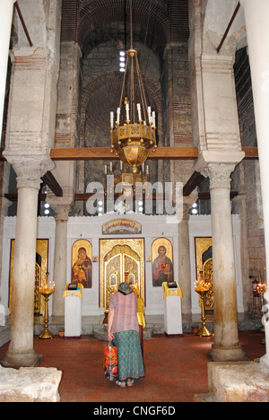 L'église byzantine de Saint-Jean-Baptiste. 8e siècle. Kertch. République autonome de Crimée. L'Ukraine. Banque D'Images