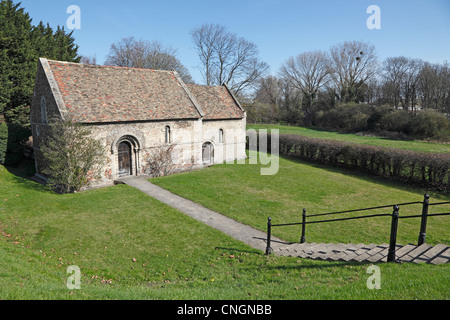 Le lépreux Chapelle de Sainte Marie Madeleine dans la paroisse de Sainte Croix Cambridge Banque D'Images